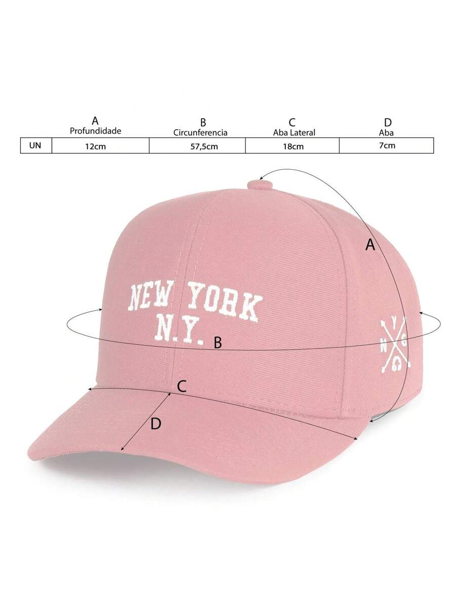 Boné New York Ny Americano Aba Curva Style Unissex