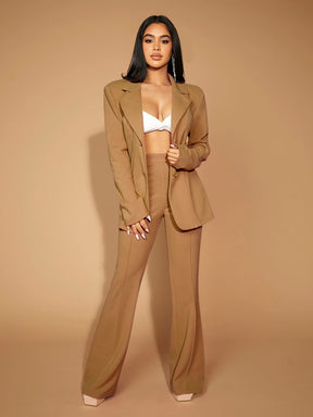 Calça Flare Cintura Alta Radiana