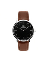 Relógio Saint Germain Bronx Black Silver 40mm