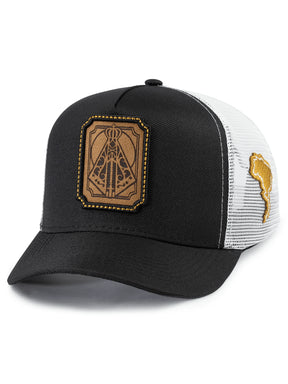 Boné Trucker Nossa Senhora Telinha Aba Curva Masculino Original