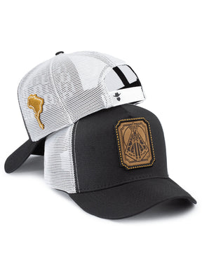 Boné Trucker Nossa Senhora Telinha Aba Curva Masculino Original