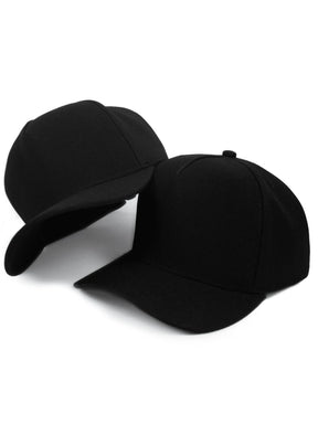 Boné Trucker Fechado Preto Básico Ajustador Fitão