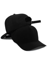 Boné Trucker Fechado Preto Básico Ajustador Fitão