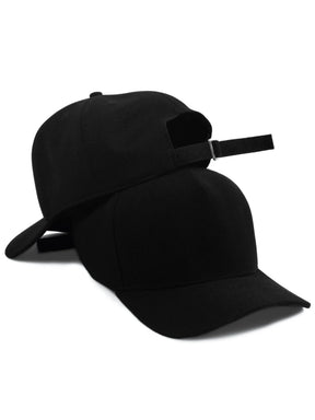 Boné Trucker Fechado Preto Básico Ajustador Fitão