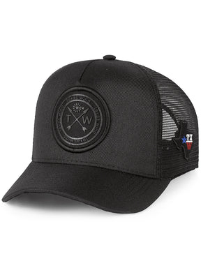 Boné Trucker Country Texas Wind Aba Curva Cowboy Telinha
