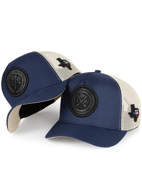 Boné Trucker Country Texas Wind Aba Curva Cowboy Telinha